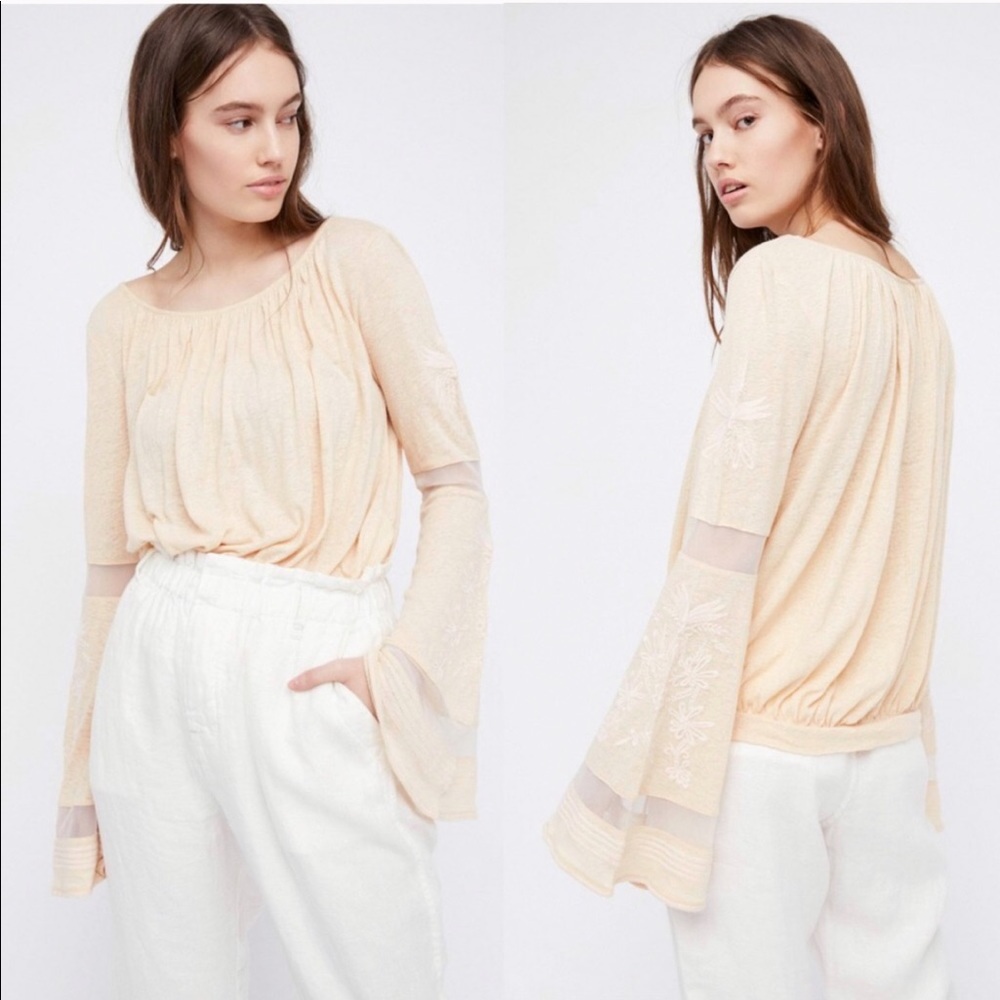 NWT Free People Bonjour Festival Top